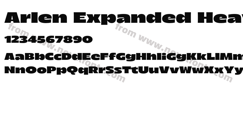 Arlen Expanded HeavyPreview