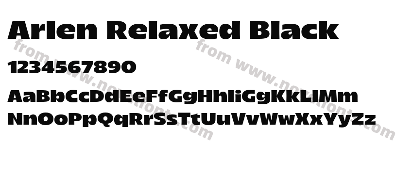 Arlen Relaxed BlackPreview