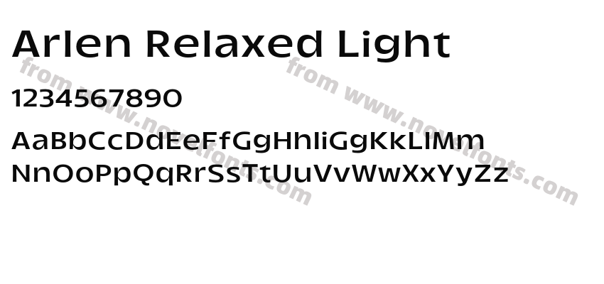 Arlen Relaxed LightPreview