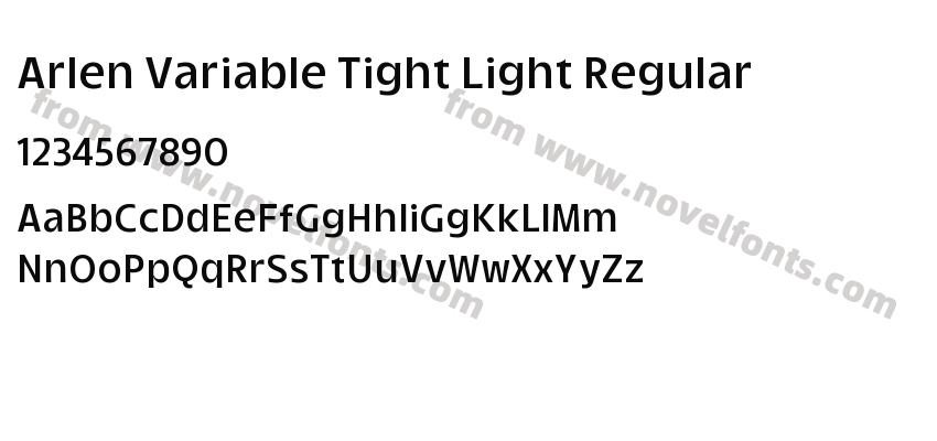 Arlen Variable Tight Light RegularPreview
