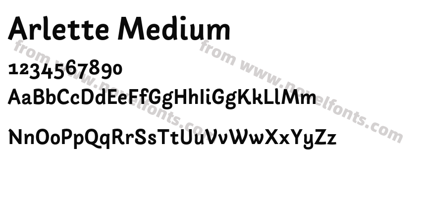 Arlette MediumPreview