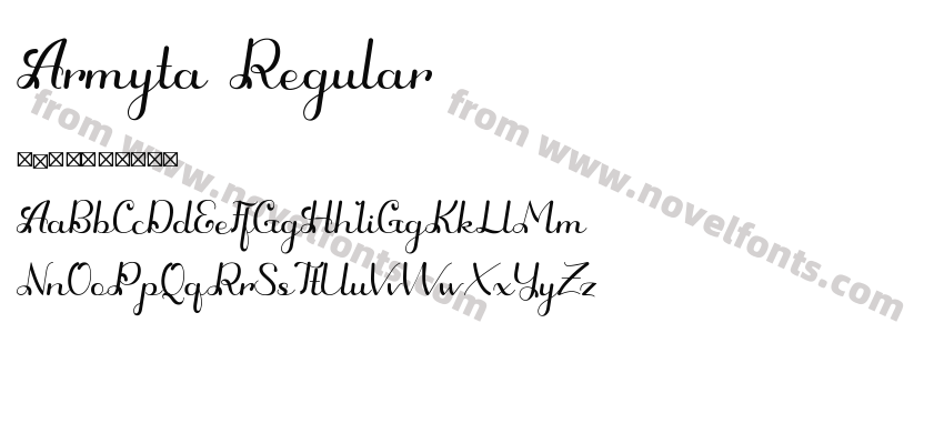 Armyta RegularPreview