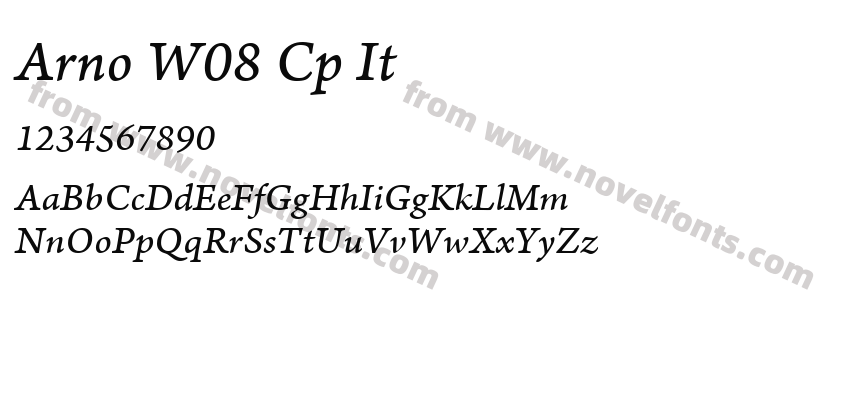 Arno W08 Cp ItPreview