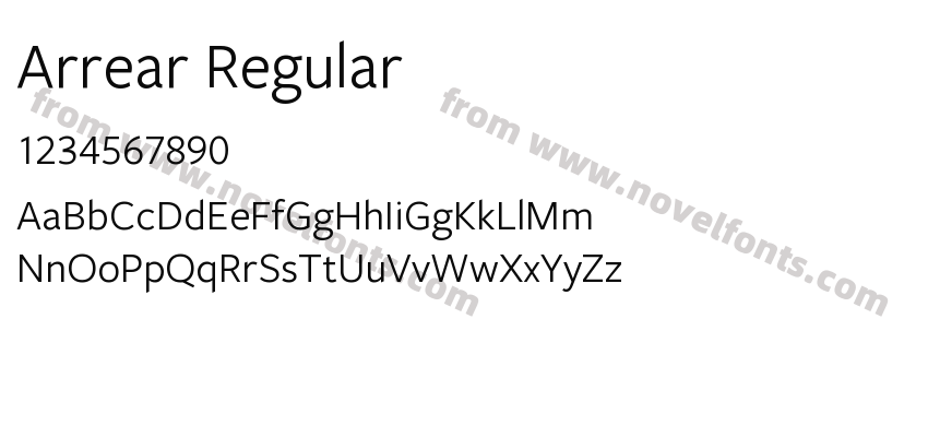 Arrear RegularPreview