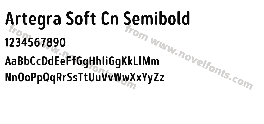 Artegra Soft Cn SemiboldPreview