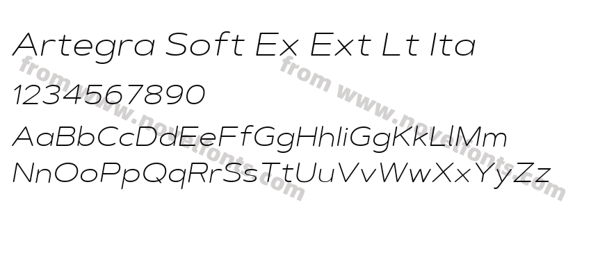 Artegra Soft Ex Ext Lt ItaPreview