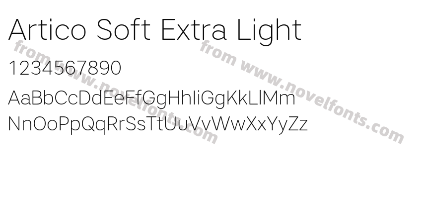 Artico Soft Extra LightPreview