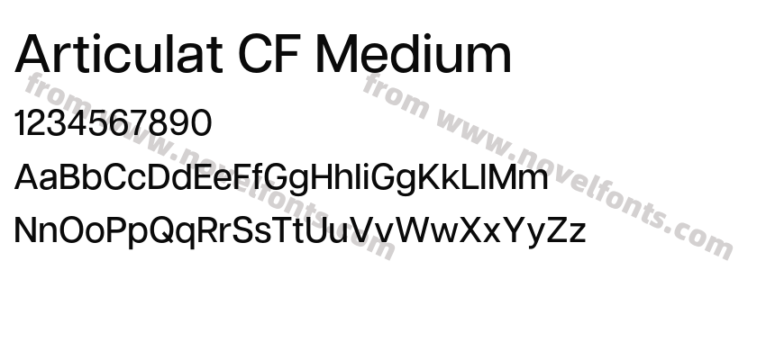 Articulat CF MediumPreview