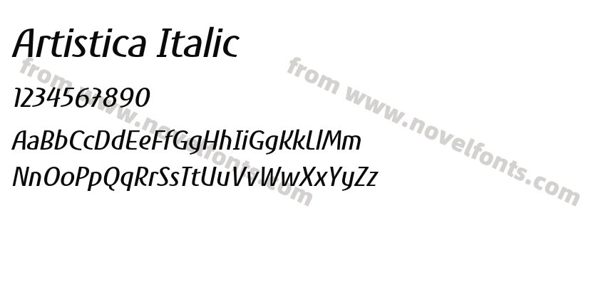 Artistica ItalicPreview