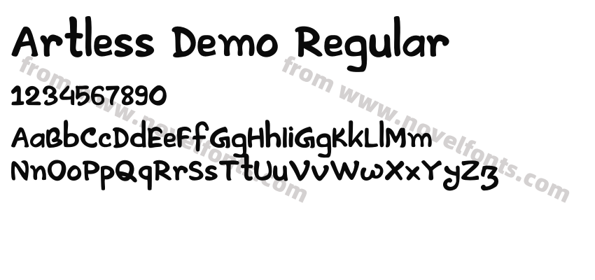 Artless Demo RegularPreview