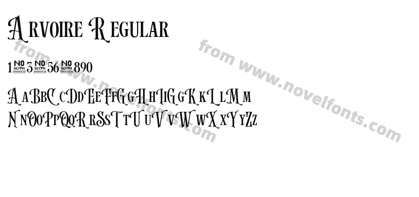 Arvoire RegularPreview