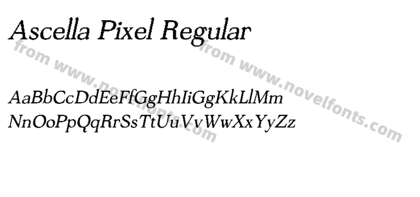 Ascella Pixel RegularPreview