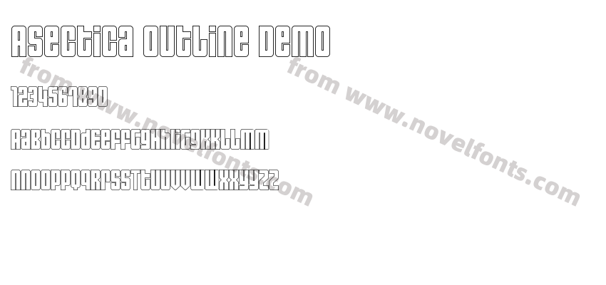 Asectica Outline DemoPreview