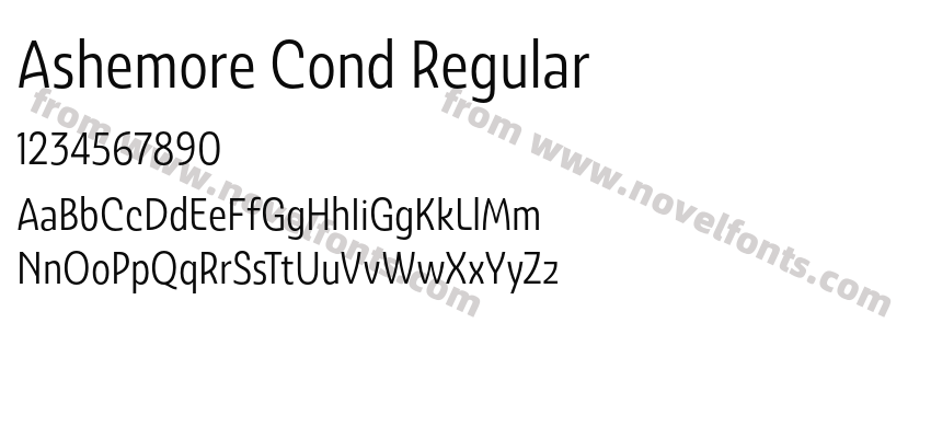 Ashemore Cond RegularPreview