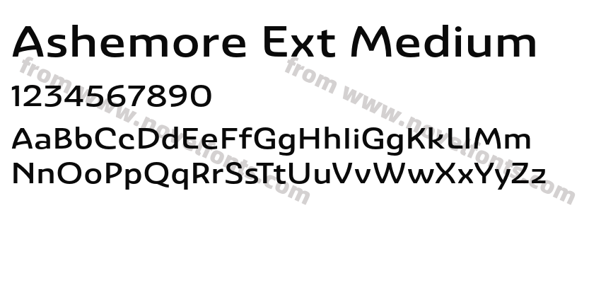 Ashemore Ext MediumPreview