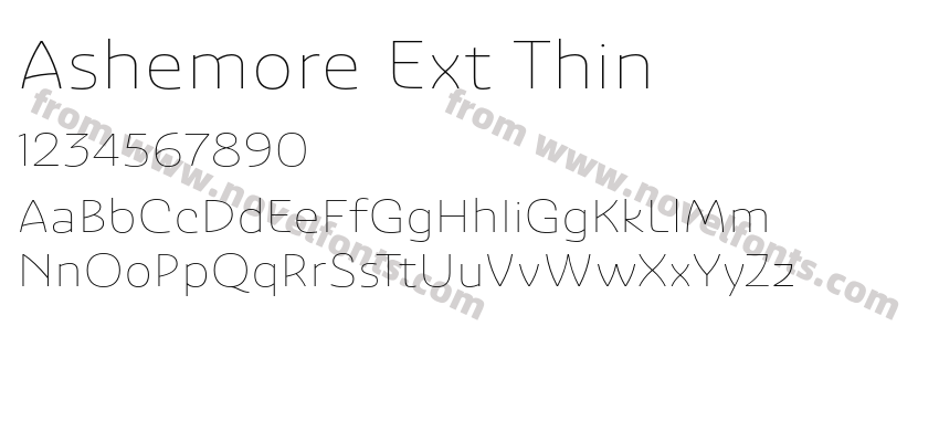 Ashemore Ext ThinPreview