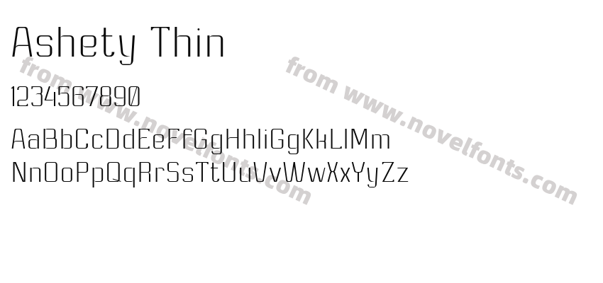 Ashety ThinPreview