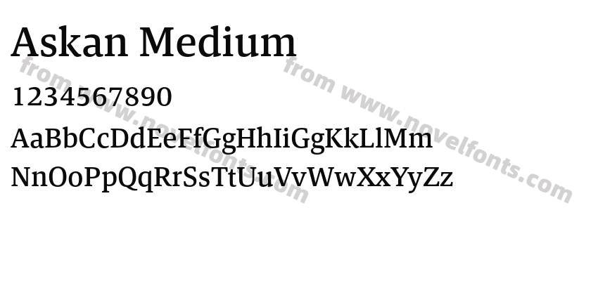 Askan MediumPreview