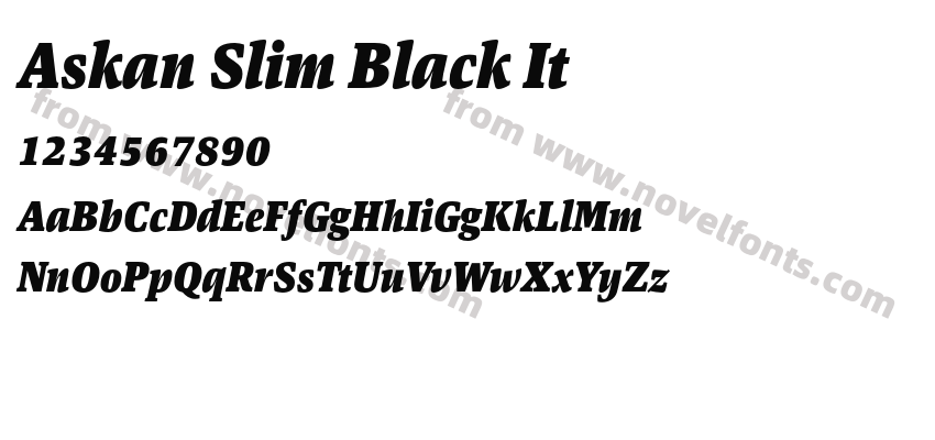 Askan Slim Black ItPreview