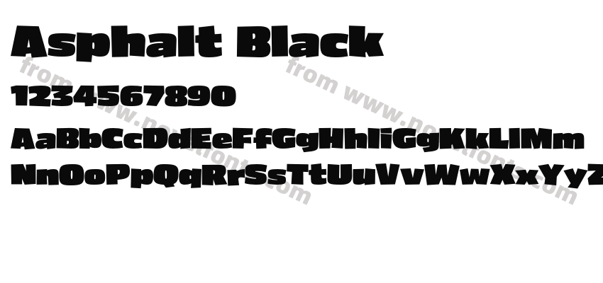 Asphalt BlackPreview