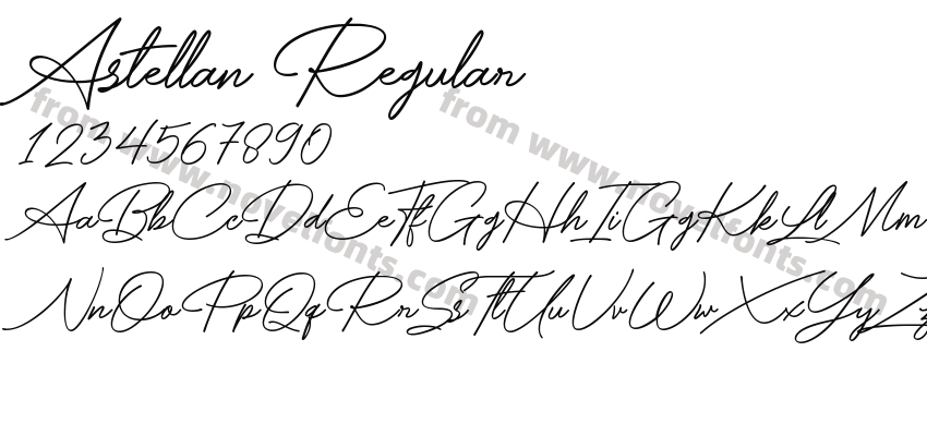 Astellan RegularPreview