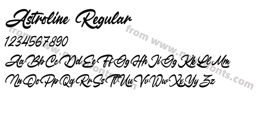 Astroline RegularPreview