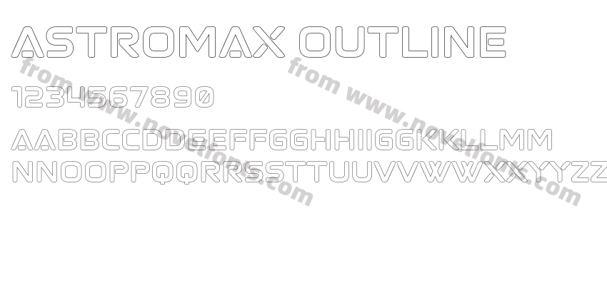 Astromax OutlinePreview