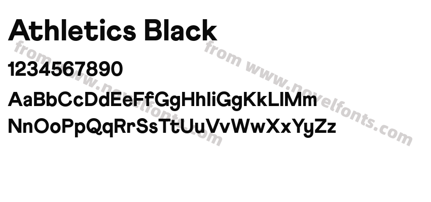 Athletics BlackPreview