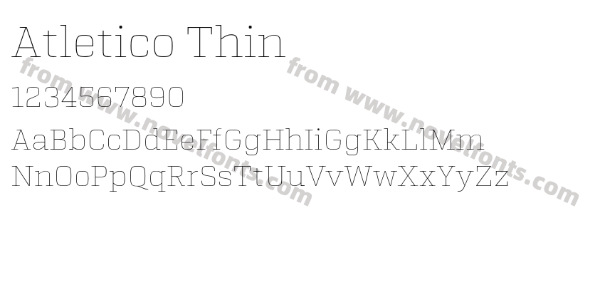 Atletico ThinPreview
