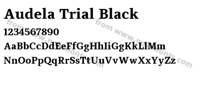 Audela Trial BlackPreview