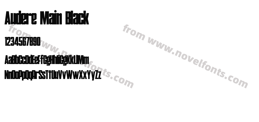 Audere Main BlackPreview