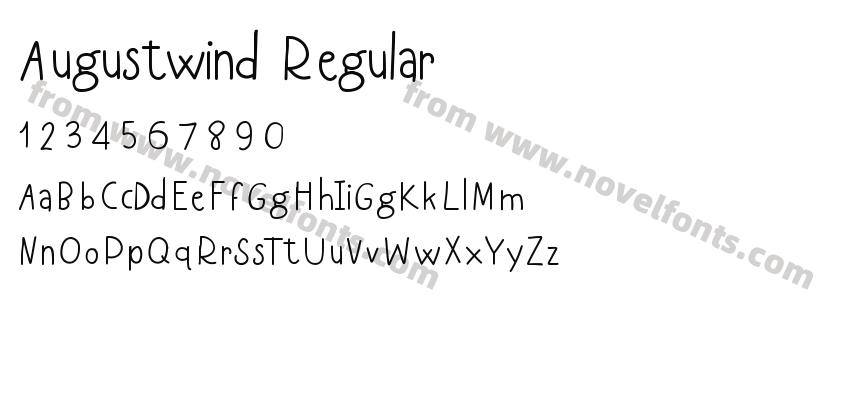 Augustwind RegularPreview