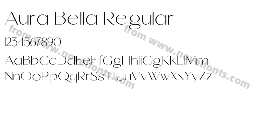 Aura Bella RegularPreview