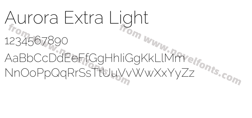 Aurora Extra LightPreview