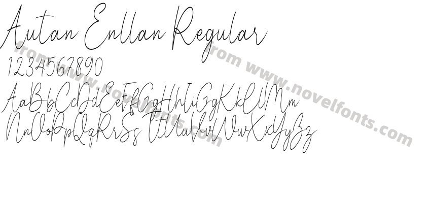 Autan Enllan RegularPreview