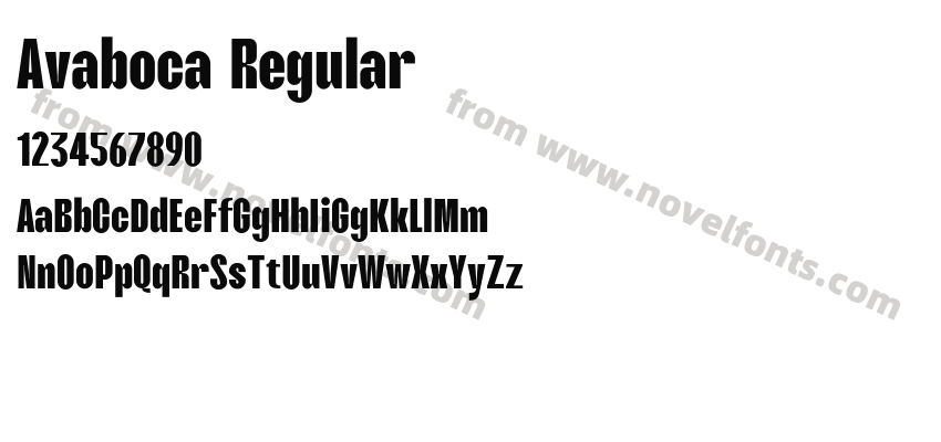 Avaboca RegularPreview