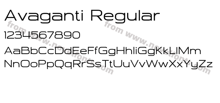 Avaganti RegularPreview
