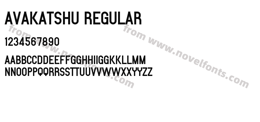 Avakatshu RegularPreview