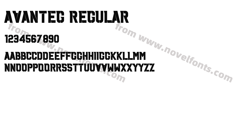 Avanteg RegularPreview