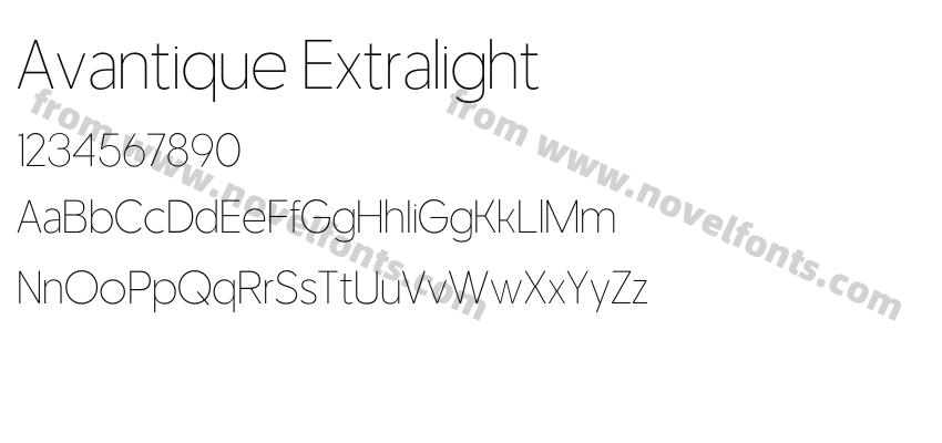 Avantique ExtralightPreview
