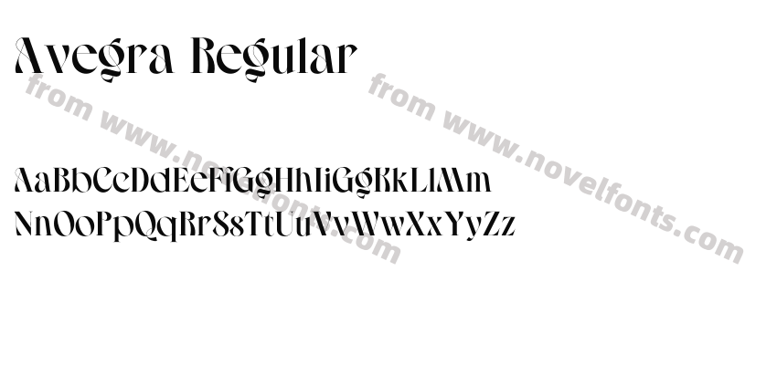 Avegra RegularPreview