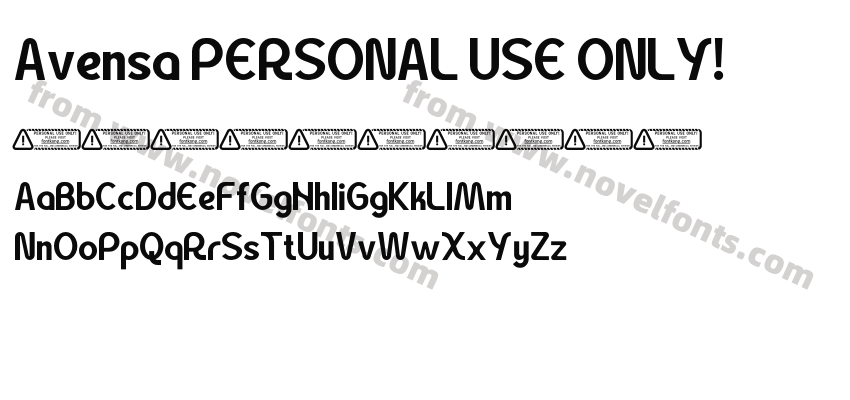 Avensa PERSONAL USE ONLY!Preview