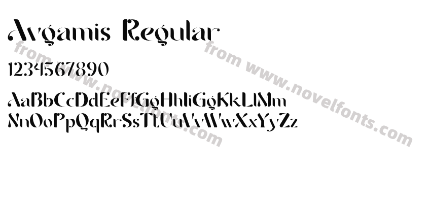 Avgamis RegularPreview