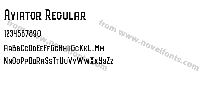 Aviator RegularPreview