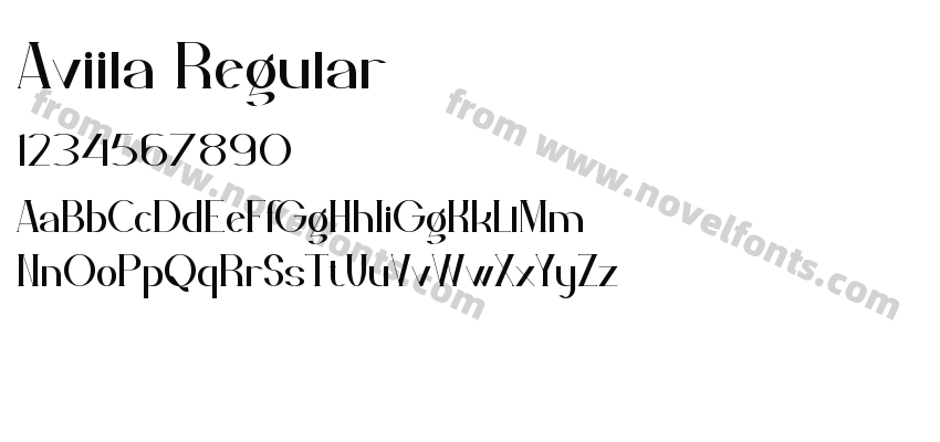 Aviila RegularPreview