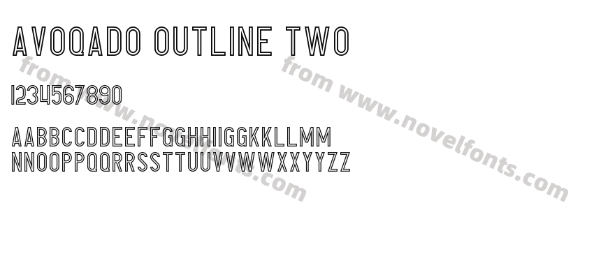 Avoqado Outline TwoPreview
