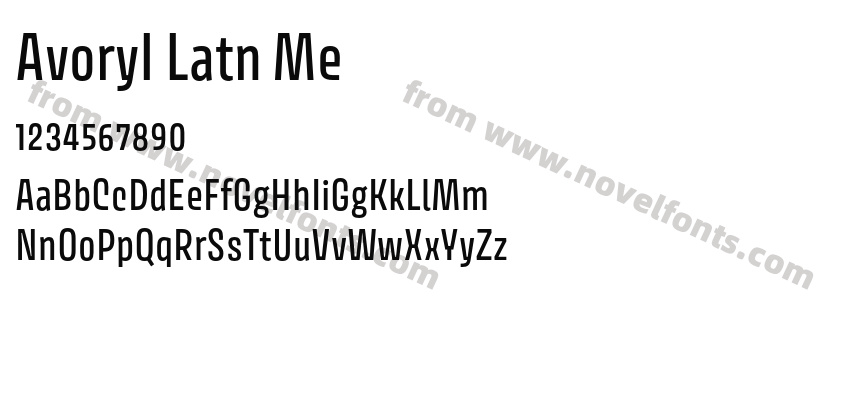 AvoryI Latn MePreview