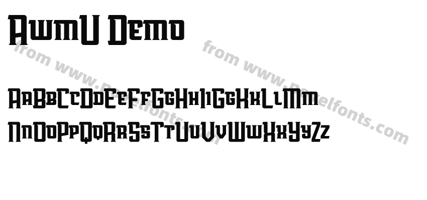 AwmU DemoPreview