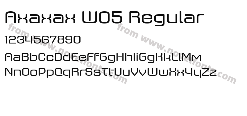 Axaxax W05 RegularPreview