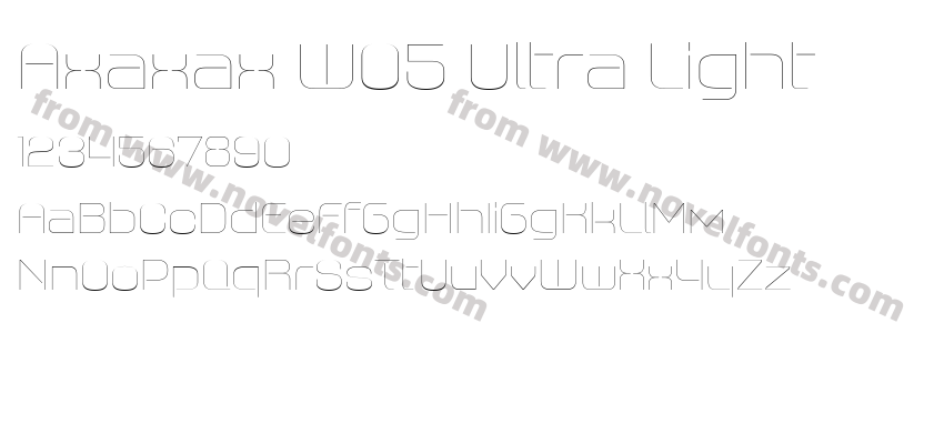 Axaxax W05 Ultra LightPreview